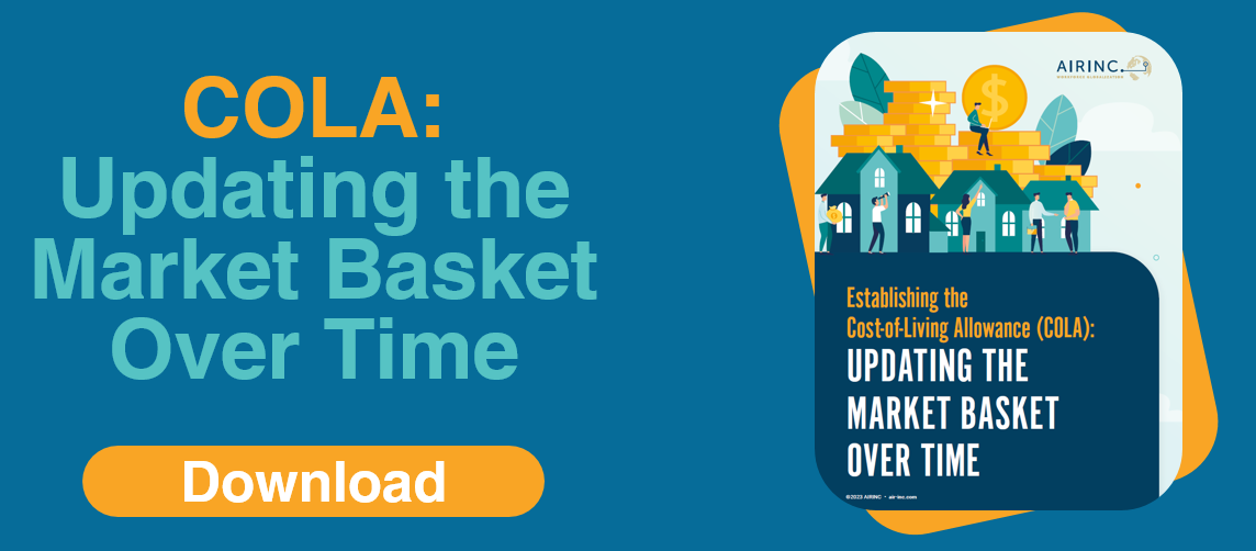 Why it is important to keep the market basket updated (and to make